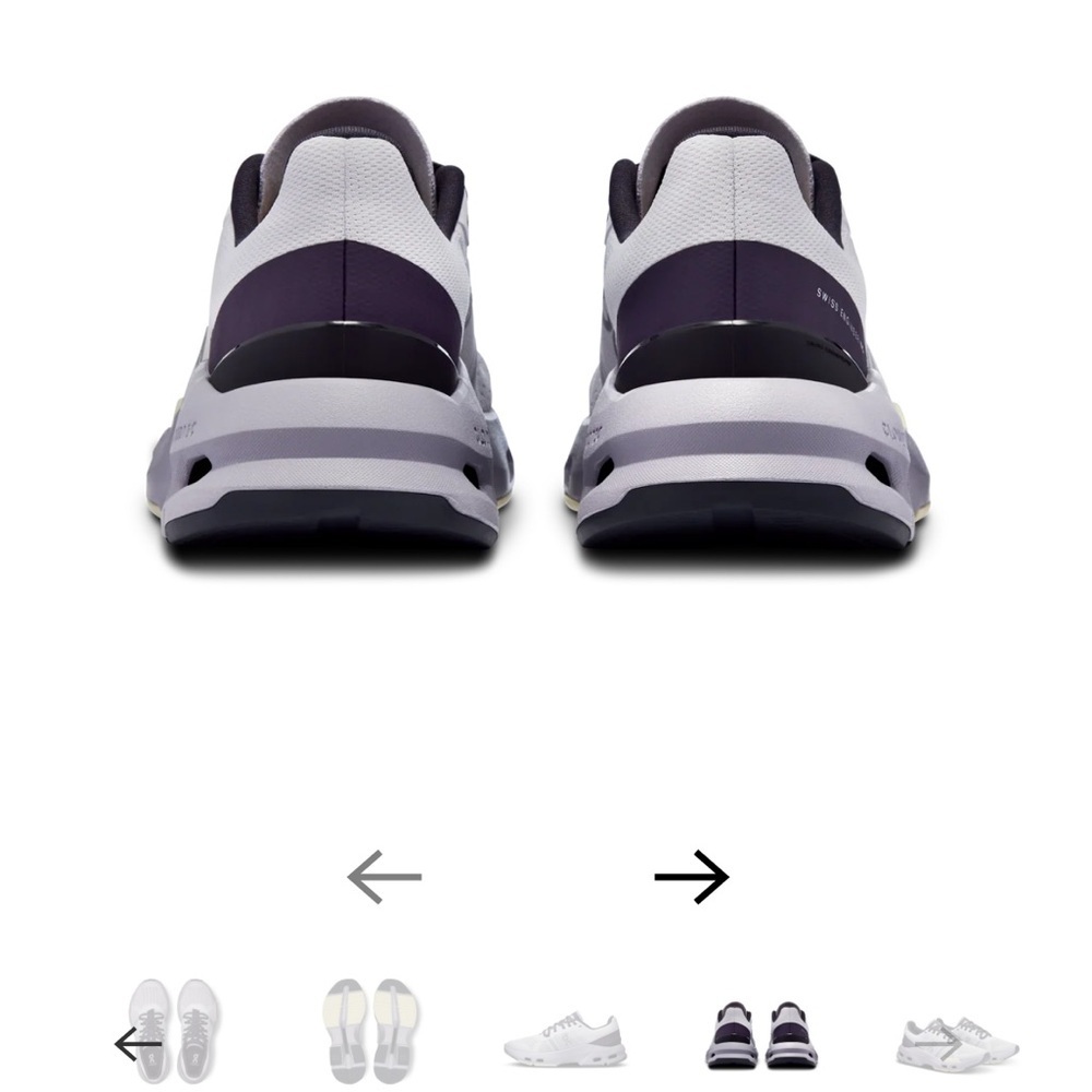 Women’s lavender on cloud pulse training Athletic Shoes - Picture 8 of 10